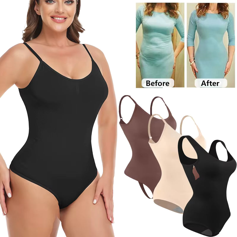 Sleekra Seamless Bodysuit – Tummy Control & Curve Contour
